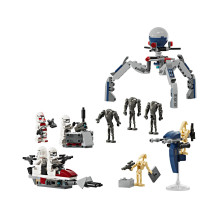 Konstruktorius - LEGO® Star Wars 75372 Klonų Kariai ir Koviniai Droidai Konstruktorius - LEGO® Star Wars 75372 Klonų Kariai ir Koviniai Droidai