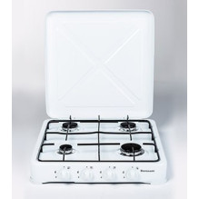 Gas Stove - Ravanson K-04T 4 Zones 495mm Metal / Plastic