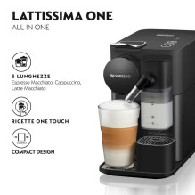 Coffee machine - DeLonghi EN 510 B, 1L water capacity, black