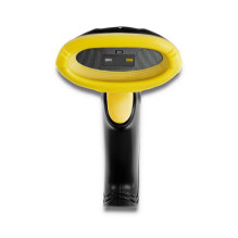 Barcode Scanner - Qoltec 1D / 2D USB, Black