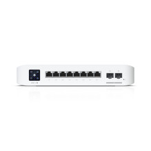 Switch - Ubiquiti UniFi USW-PRO-8-POE Managed L2 / L3 1U White Switch - Ubiquiti UniFi USW-PRO-8-POE Managed L2 / L3 1U White