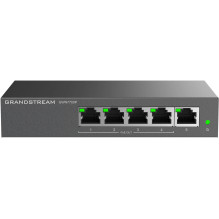 Switch - Grandstream GWN 7700P 5xGbE, 4xPoE Black