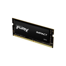 RAM Modulis - Kingston Fury 32GB 3200mt / s DDR4, juodas RAM Modulis - Kingston Fury 32GB 3200mt / s DDR4, juodas