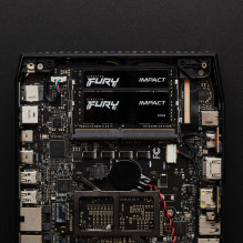 RAM Modulis - Kingston Fury 32GB 3200mt / s DDR4, juodas RAM Modulis - Kingston Fury 32GB 3200mt / s DDR4, juodas