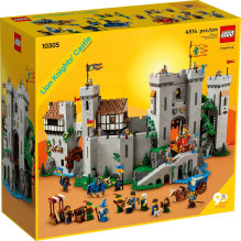 Constructor - LEGO Set - ICONS 10305 Lion Knights Castle 4514 pieces 22 minifigures 440 mm x 380 mm x 330 mm