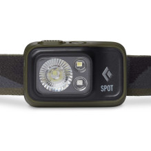 Hat Light - Black Diamond Spot 400 IPX8 Waterproof 100m Radius Rechargeable 44.5g Black, Lilac