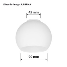 Lampshade - Activejet Irma, White Lampshade - Activejet Irma, White
