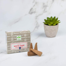 Incense Stick - Satya White Sage 12 Sticks 2.5 cm Burner Incense Stick - Satya White Sage 12 Sticks 2.5 cm Burner