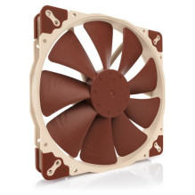 Kompiuterio Korpuso Ventiliatorius - Noctua NF A20 5V PWM 20cm 146.9 m³ / h 18.1 dB Kreminė, Raudonas