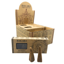 Incense Pyramids - Incense Pyramids Mira Banjara Myrrh 10 pcs 4 cm Incense Pyramids - Incense Pyramids Mira Banjara Myrrh 10 pcs 4 cm