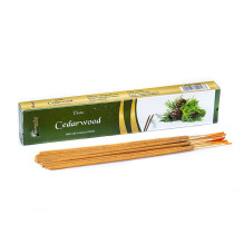 Incense Stick - Vedic Cedarwood 15g Handmade India 20+ min Burning Time Incense Stick - Vedic Cedarwood 15g Handmade India 20+ min Burning Time