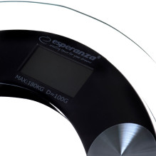 Electronic Scales - Esperanza EBS008K 180kg Capacity LCD Display Black Electronic Scales - Esperanza EBS008K 180kg Capacity LCD Display Black