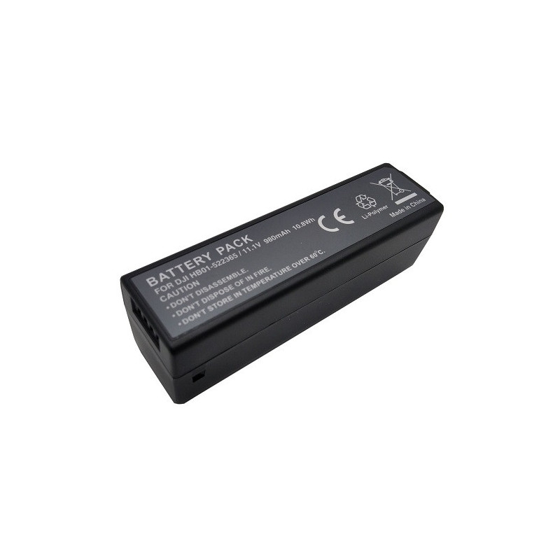 Akumuliatorius - DJI HB01 980mAh 11.1V Pakeitimo Akumuliatorius