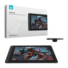 Graphics Tablet - HUION Kamvas 13 13.3" 1920x1080 8192 Pressure Levels USB Black Graphics Tablet - HUION Kamvas 13 13.3" 1920x1080 8192 Pressure Levels USB Black