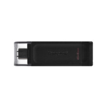 USB Flash Drive - Kingston DataTraveler 64GB USB-C 3.2 Gen 1 200MB/s USB Flash Drive - Kingston DataTraveler 64GB USB-C 3.2 Gen 1 200MB/s