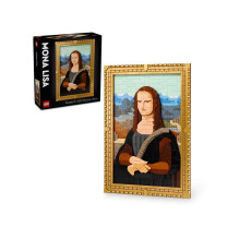 Konstruktorius - LEGO® Art 31213 Mona Lisa, 1503 Dalys, Mėlynas Rėmas Konstruktorius - LEGO® Art 31213 Mona Lisa, 1503 Dalys, Mėlynas Rėmas