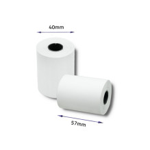 Terminis Ritinys - Qoltec 51899 57mm x 16m 10 vnt. BPA nemokamai Terminis Ritinys - Qoltec 51899 57mm x 16m 10 vnt. BPA nemokamai