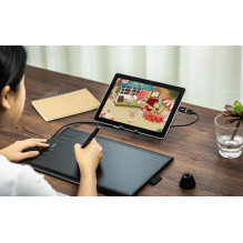 Grafikos Planšetė - HUION Inspiroy H1060P 254x158.8mm 8192 Lygiai Piešimo Jautrumo Grafikos Planšetė - HUION Inspiroy H1060P 254x158.8mm 8192 Lygiai Piešimo Jautrumo