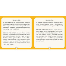 Conversation Cards - Insight Editions Harry Potter: 125 Magical Thoughts 8.8 x 14 cm Conversation Cards - Insight Editions Harry Potter: 125 Magical Thoughts 8.8 x 14 cm