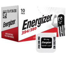 Battery - Energizer 394 / 380 Silver Oxide 1.55V 3.0mm x 11.6mm Battery - Energizer 394 / 380 Silver Oxide 1.55V 3.0mm x 11.6mm