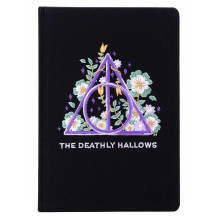 Notebook - Harry Potter Deathly Hallows Embroidered Notebook 192 Pages 15x21.5 cm Notebook - Harry Potter Deathly Hallows Embroidered Notebook 192 Pages 15x21.5 cm