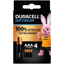 Battery - Duracell AAA Optimum 1.5V MX2400 4-unit