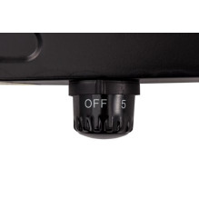 Hermetic Hob - Mesko Home MS 6509 2 Zones 1000W Closed Plate Black Hermetic Hob - Mesko Home MS 6509 2 Zones 1000W Closed Plate Black