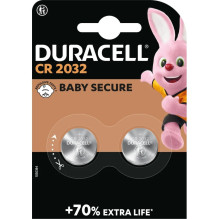 Baterija - Duracell CR2032 3V Ličio Baterijų 2-Pakelis