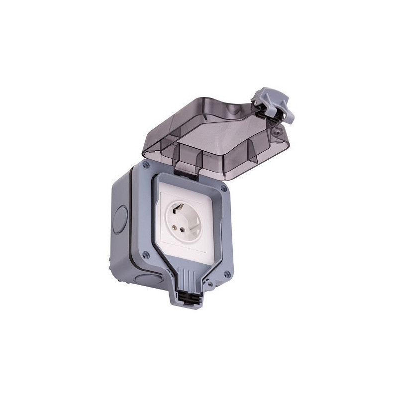 Wired Socket - EU 1Ch IP66 250V 16A 0-40°C