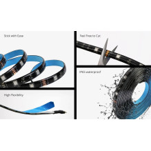Išmanus LED Juostos - SONOFF L2 5m Wi-Fi RGB Šviesos Juosta