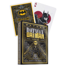 Žaidimų Kortos - Batman 85-ojo Jubiliejaus Kaladė 52 Kortos + 2 Džokeriai Juoda / Geltona / Sidabrinė Žaidimų Kortos - Batman 85-ojo Jubiliejaus Kaladė 52 Kortos + 2 Džokeriai Juoda / Geltona / Sidabrinė