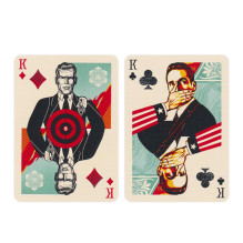Žaidimų Kortos - OBEY Auksinė Leidimo Theory11 56 Pokerio Kortos su Džokeriais
