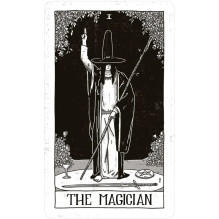 Tarot Card Set - Black Ritual Tarot 78 Cards 56 Pages Booklet 13.5x8.5x4 cm Tarot Card Set - Black Ritual Tarot 78 Cards 56 Pages Booklet 13.5x8.5x4 cm