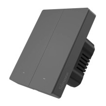 Smart Wall Switch - SONOFF M5-2C-80 Wi-Fi 10A 100V~240V AC Smart Wall Switch - SONOFF M5-2C-80 Wi-Fi 10A 100V~240V AC