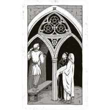 Tarot Card Set - Black Ritual Tarot 78 Cards 56 Pages Booklet 13.5x8.5x4 cm Tarot Card Set - Black Ritual Tarot 78 Cards 56 Pages Booklet 13.5x8.5x4 cm