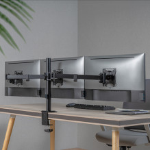 Triple 17'-27' monitor mount Triple 17'-27' monitor mount
