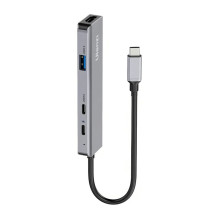 USB-C Hub - Ulanzi C060 4-in-1 HDMI USB-A USB-C 100W PD 1080p 60Hz USB-C Hub - Ulanzi C060 4-in-1 HDMI USB-A USB-C 100W PD 1080p 60Hz