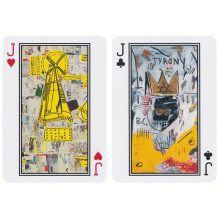 Playing Cards - Bicycle Artist Series Jean-Michel Basquiat 2 Packs Plastic Playing Cards - Bicycle Artist Series Jean-Michel Basquiat 2 Packs Plastic