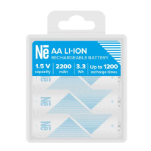 Baterija - Newell Li-ion AA 2200 mAh Įkraunamos 4 vnt. Baterija - Newell Li-ion AA 2200 mAh Įkraunamos 4 vnt.