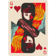 Playing Cards - OBEY Theory11 Red Set 52 Cards + 2 Jokers + 2 OBEY Cards