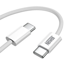 USB C Cable - Newell USB-C 60W 2m Fast Charging Braided White USB C Cable - Newell USB-C 60W 2m Fast Charging Braided White