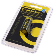 Akumuliatorius - NITECORE NL169 16340 950mAh 3.6V Akumuliatorius - NITECORE NL169 16340 950mAh 3.6V