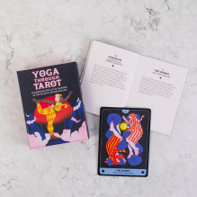 Card Set - Yoga and Tarot 50 Cards with Booklet 12.1x16.2x3.1 cm