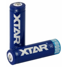 Battery - Xtar 14500 800mAh 3.7V Rechargeable Lithium Ion Battery - Xtar 14500 800mAh 3.7V Rechargeable Lithium Ion