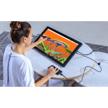Tablet Computer - Huion Kamvas 22 Plus 21.5' FHD 8192 Levels Pen Sensitivity