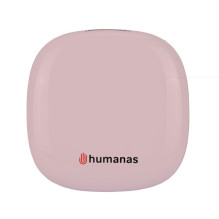 Kosmetinis Veidrodis - Humanas HS-PM01 LED Šviesa Reguliuojamas Intensyvumas 5x Didinimas Rožinė