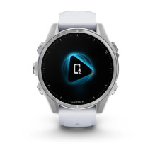 Išmanusis Laikrodis - Garmin Fenix 8 1.3" AMOLED GPS Jutiklinis Ekranas 43mm Sidabrinis