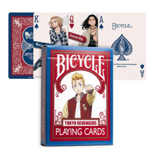 Playing Cards - Bicycle Tokyo Revengers 52 Cards Plastic Coated 63.5x88.9mm Playing Cards - Bicycle Tokyo Revengers 52 Cards Plastic Coated 63.5x88.9mm