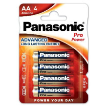 Battery - Panasonic LR6 AA Pro Power 1.5V 25g 4-unit