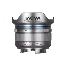 Fotoaparato Objektyvas - Laowa 11mm f / 4.5 FF RL 126° Matymo Kampas Sidabrinis Fotoaparato Objektyvas - Laowa 11mm f / 4.5 FF RL 126° Matymo Kampas Sidabrinis